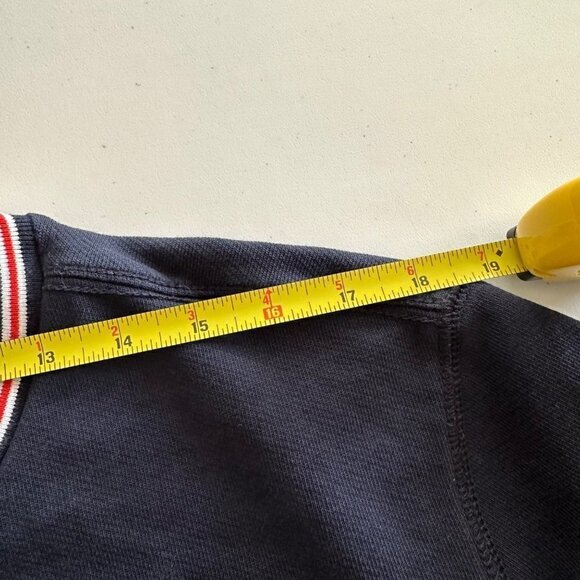 Nautica Men's Lakeside Marina Color Blocked Crewneck Sweatshirt Navy Size XL - Picture 9 of 12